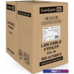 Кабель ExeGate UTP4-C5e-CCA-S25-IN-PVC-GY-305 UTP Кабель ExeGate UTP4-C5e-CCA-S25-IN-PVC-GY-305 UTP
