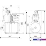 Насосная станция Grundfos JP 3-42 PT-H Насосная станция Grundfos JP 3-42 PT-H
