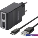 Зарядное устройство InterStep IS-TC-MICRO2KRT-000B201 Зарядное устройство InterStep IS-TC-MICRO2KRT-000B201