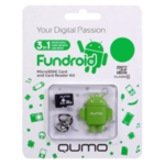 Карта памяти QUMO microSD (Class 10) 16GB (QM16GCR-MSD10-FD-ORG) Карта памяти QUMO microSD (Class 10) 16GB (QM16GCR-MSD10-FD-ORG)