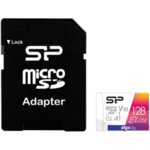 Карта памяти Silicon-Power Elite microSDXC SP128GBSTXBV1V20SP 128GB (с адаптером) Карта памяти Silicon-Power Elite microSDXC SP128GBSTXBV1V20SP 128GB (с адаптером)