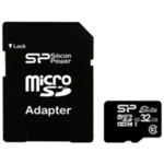 Карта памяти Silicon-Power microSDHC Elite UHS-1 (Class 10) 32 GB (SP032GBSTHBU1V10-SP) Карта памяти Silicon-Power microSDHC Elite UHS-1 (Class 10) 32 GB (SP032GBSTHBU1V10-SP)