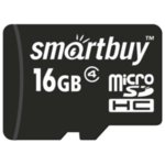 Карта памяти Smart Buy microSDHC (Class 4) 16 Гб + SD адаптер (SB16GBSDCL4-01) Карта памяти Smart Buy microSDHC (Class 4) 16 Гб + SD адаптер (SB16GBSDCL4-01)