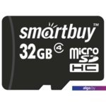 Карта памяти Smart Buy microSDHC (Class 4) 32 Гб (SB32GBSDCL4-00) Карта памяти Smart Buy microSDHC (Class 4) 32 Гб (SB32GBSDCL4-00)