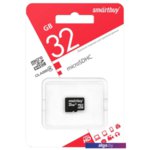 Карта памяти Smart Buy microSDHC (Class 4) 32 Гб (SB32GBSDCL4-00) Карта памяти Smart Buy microSDHC (Class 4) 32 Гб (SB32GBSDCL4-00)