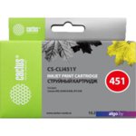 Картридж CACTUS CS-CLI451Y (аналог Canon CLI-451Y) Картридж CACTUS CS-CLI451Y (аналог Canon CLI-451Y)