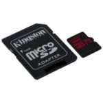 Карта памяти Kingston Canvas React SDCR/32GB microSDHC 32GB (с адаптером) Карта памяти Kingston Canvas React SDCR/32GB microSDHC 32GB (с адаптером)