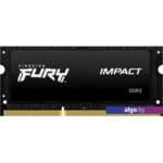 Оперативная память Kingston FURY Impact 2x8GB DDR3 SODIMM PC3-14900 KF318LS11IBK2/16 Оперативная память Kingston FURY Impact 2x8GB DDR3 SODIMM PC3-14900 KF318LS11IBK2/16