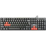 Клавиатура Dialog KS-030U Black-Red Клавиатура Dialog KS-030U Black-Red