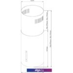 Кухонная вытяжка Korting Cylinder KHA 39970 N Кухонная вытяжка Korting Cylinder KHA 39970 N