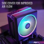 Кулер для процессора AeroCool Cylon 4F WH ARGB PWM 4P Кулер для процессора AeroCool Cylon 4F WH ARGB PWM 4P
