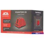 Лазерный нивелир ADA Instruments Phantom 2D Лазерный нивелир ADA Instruments Phantom 2D