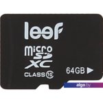 Карта памяти Leef microSDXC (Class 10) 64GB (LFMSD-06410R) Карта памяти Leef microSDXC (Class 10) 64GB (LFMSD-06410R)
