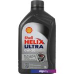 Моторное масло Shell Helix Ultra ECT C2/C3 0W-30 1л Моторное масло Shell Helix Ultra ECT C2/C3 0W-30 1л