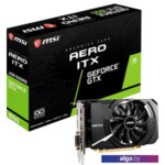 Видеокарта MSI GeForce GTX 1650 D6 AERO ITX OCV1 4GB GDDR6 Видеокарта MSI GeForce GTX 1650 D6 AERO ITX OCV1 4GB GDDR6