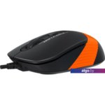 Мышь A4Tech Fstyler FM10 (черный/оранжевый) Мышь A4Tech Fstyler FM10 (черный/оранжевый)