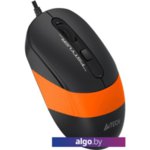 Мышь A4Tech Fstyler FM10 (черный/оранжевый) Мышь A4Tech Fstyler FM10 (черный/оранжевый)