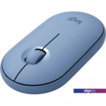 Мышь Logitech M350 Pebble (голубой) Мышь Logitech M350 Pebble (голубой)