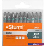 Набор бит Sturm 1270103 (20 предметов) Набор бит Sturm 1270103 (20 предметов)