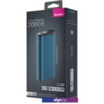 Внешний аккумулятор Olmio QL-20 20000mAh (голубой) Внешний аккумулятор Olmio QL-20 20000mAh (голубой)