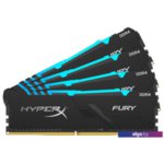 Оперативная память HyperX Fury RGB 4x8GB DDR4 PC4-21300 HX426C16FB3AK4/32 Оперативная память HyperX Fury RGB 4x8GB DDR4 PC4-21300 HX426C16FB3AK4/32