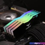 Оперативная память Team T-Force Delta RGB 2x16ГБ DDR4 3200 МГц TF3D432G3200HC16FDC01 Оперативная память Team T-Force Delta RGB 2x16ГБ DDR4 3200 МГц TF3D432G3200HC16FDC01