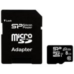 Карта памяти Silicon-Power SP008GBSTHBU1V10 microSDHC Elite UHS-1 (Class 10) 8GB Карта памяти Silicon-Power SP008GBSTHBU1V10 microSDHC Elite UHS-1 (Class 10) 8GB