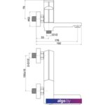 Смеситель Cersanit Wisla 63056 Смеситель Cersanit Wisla 63056