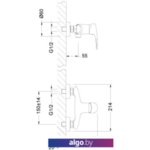 Смеситель Lemark Linara LM0403C Смеситель Lemark Linara LM0403C