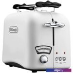 Тостер DeLonghi Argento Flora CT021.W1 Тостер DeLonghi Argento Flora CT021.W1
