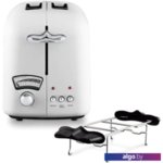 Тостер DeLonghi Argento Flora CT021.W1 Тостер DeLonghi Argento Flora CT021.W1