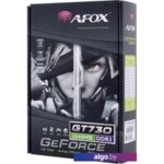 Видеокарта AFOX GeForce GT 730 2GB DDR3 AF730-2048D3L6 Видеокарта AFOX GeForce GT 730 2GB DDR3 AF730-2048D3L6